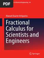 (Lecture Notes in Electrical Engineering 84) Manuel Duarte Ortigueira (Auth.) - Fractional Calculus For Scientists and Engineers-Springer Netherlands (2011) PDF