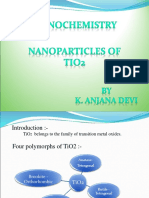 Nanoparticles of TiO2