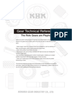 KHK - Gear Technical Ref