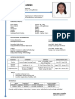 Mary Rose Resume 2