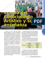 Área Conocimiento Artístico