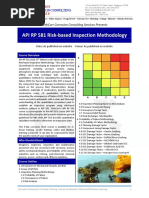 Api RP 581 Risk Based Inspection Methodology: Webcorr Corrosion Consulting Services Presents