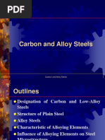 Presentation of Carbon and Alloy Steels