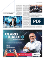 Augusto Álvarez Rodrich en TV (Perú) La Republica 4 Enero 2019