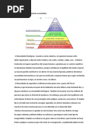 Necesidades de Maslow