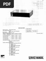 Sony Tc-V7 Service Manual