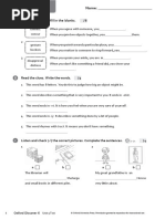 Unit 9 Test: Choose Words and Fill in The Blanks. / 6