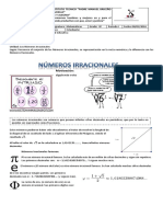 Guia 3. Numeros Irracionales I