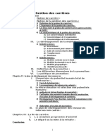 Gestion Des Carrières: Conclusion