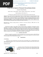 Design and Development of Pneumatic Stirrup Bending Machine-IJAERDV04I0363600 - 2