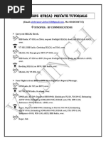 V.L.Singh'S RTR (A) Private Tutorials: Synopsis: HF Communications