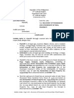 Recovery of Possession and Ownership of Real Property: Antido Vs Dado - Page 1 of 4