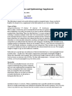 Statistics Supplement McEvoy