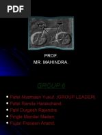 Prof. Mr. Mahindra