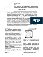 Predicting Nonlinear Behavior and Stress-Strain Relationship of Rectangular Confined Reinforced Concrete Columns With ANSYS