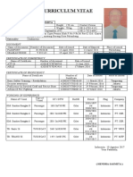 Curriculum Vitae Hendra Sasmita