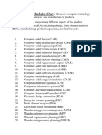 Computer Aided Technologies Part - 1