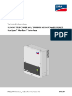 STP60 SHP75 SunSpec Modbus TI en 13