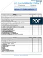 Plano de Estudo PRF