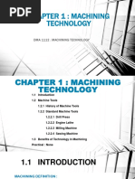 Chapter 1 Machining Technology