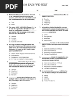 Handout 1 ISO 14001 EASI Pre-Test