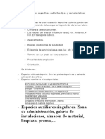 21 Instalaciones Deportivas Cubiertas Tipos y Caracteristicas