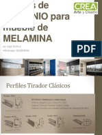 Perfiles de Aluminio para Muebles A