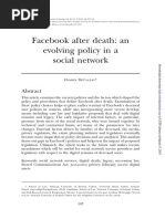 An Evolving Policy On Social Network