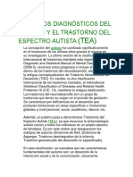 Criterios Diagnósticos Del Autismo y El Trastorno Del Espectro Autista