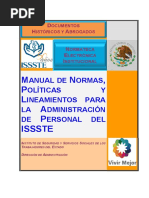 Lineamientos Issste PDF