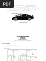 RX7 FD 1993 Wiring