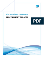 FÍSICA Y QUÍMICA Solucionario ELECTRONES Y ENLACES PDF