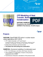 CFD Modeling of Heat Transfer, Boiling and Condensation: Nufoam & Numpool