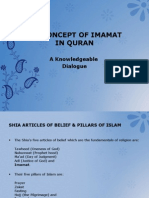 The Concept of Imamat in Quran