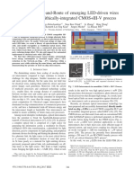 Automatic Place-and-Route of Emerging LED-driven Wires Within A Monolithically-Integrated CMOS+III-V Process