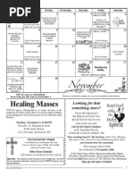 November Calendar