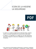 Promocion de La Higiene y La Seguridad