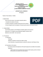 Lesson Plan in Science 6 4 Quarter: Kagawaran NG Edukasyon Sangay NG Lungsod NG Dabaw