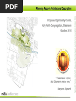 Planning Report-Architectural Description: Proposed Spirituality Centre, Holy Faith Congregation, Glasnevin October 2010