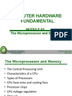 CPH101L MODULE 03 Microprocessor and Memory