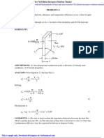 Fundamentals of Heat and Mass Transfer 7th Edition Incropera Solutions Manual