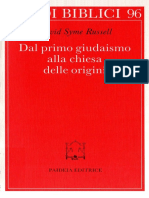 David Syme Russell, Dal Primo Giudaismo Alla Chiesa Delle Origini