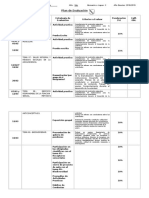 Plan de Evaluación Biologia 2do