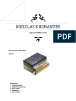 Mezcla Drenantes