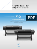 FAQ HP DesignJet Z6 and Z9+