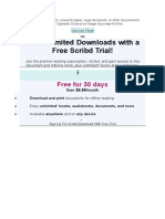 Get Unlimited Downloads With A Free Scribd Trial!