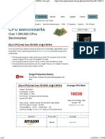 PassMark - (Dual CPU) Intel Xeon E5-2630 v2 at 2.60GHz - Price Performance Comparison PDF