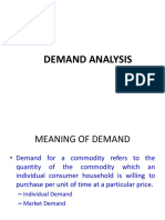 Demand Supply Analysis