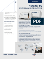 Netbiter Easyconnect Datasheet