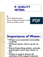 Water Quality Parameters